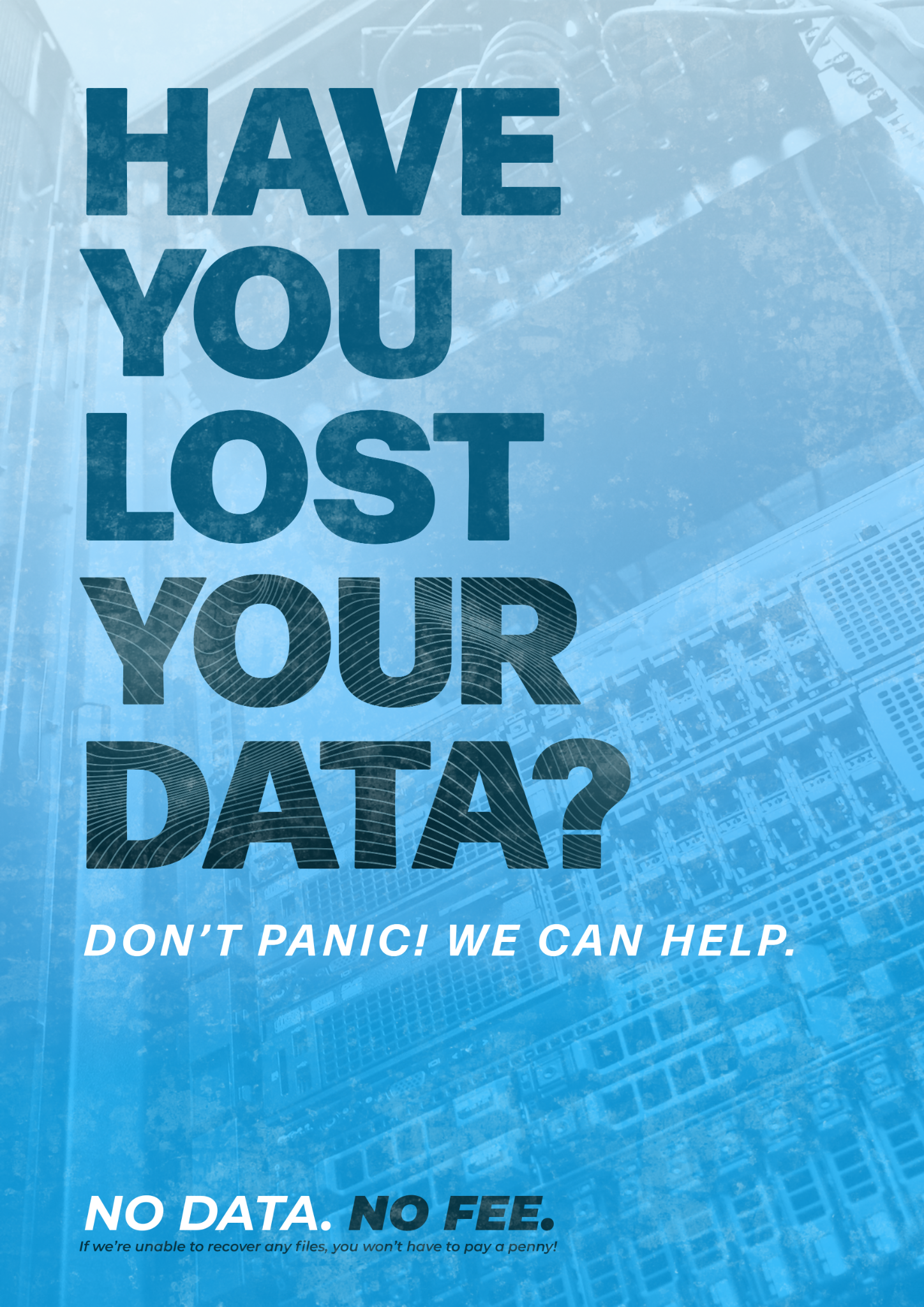 Data recovery services - have you lost your data?